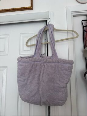 Zara Terrycloth Beach Bag